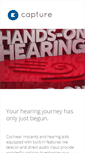 Mobile Screenshot of handsonhearing.com